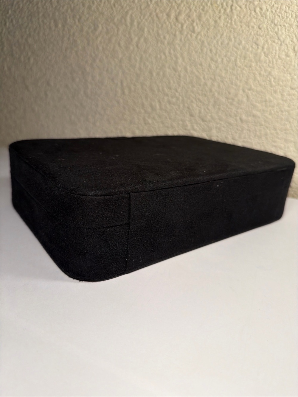 Black Jewelry Travel Case with Snap Closure - Picture 11 of 11
